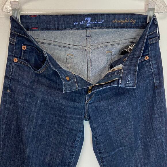 7 For All Mankind Straight Leg Jean - Picture 5 of 8